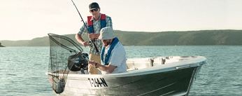 The T-Curve Revolution Bluewater Travel LT Spin 703 matched up with a Saragosa SW 5000 spinning reel proved the ideal set up for casting lures to medium-sized pelagics such as this Kimberley queenfish.